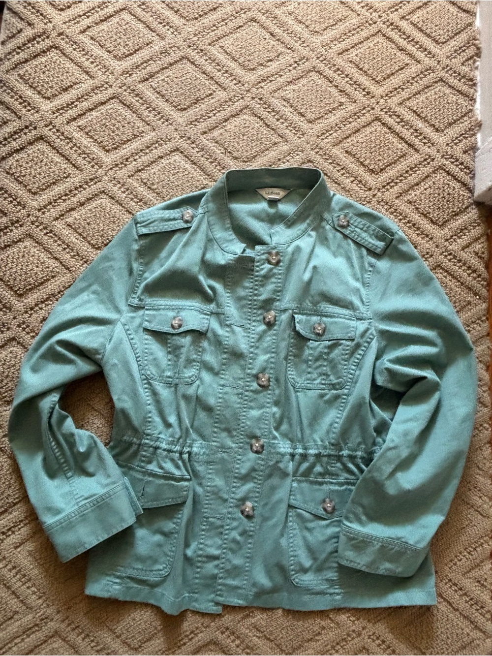 L.L. Bean Women's Teal Utility Jacket